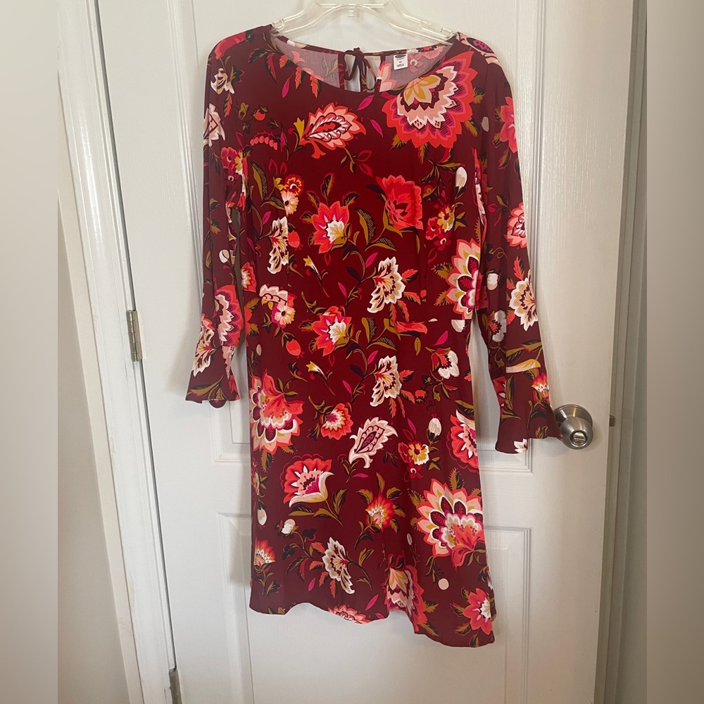 Gorgeous Old Navy Fit & Flare Dress Size 10”